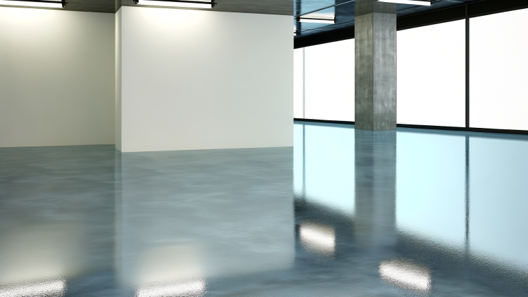 Antisztatikus műgyanta padlóburkolat készítése